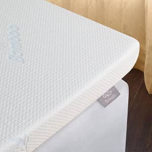 Emolli 3" Gel Infused Memory Foam Mattress Topper for $77 Emolli 3" Gel Infused Memory Foam Mattress Topper for $77