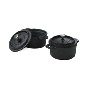 Sedona 2-Piece Cast Iron Mini Dutch Ovens for $15 Sedona 2-Piece Cast Iron Mini Dutch Ovens for $15