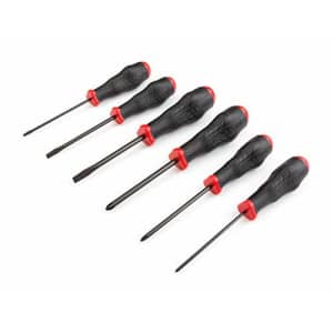 TEKTON Phillips/Slotted High-Torque Screwdriver Set, 6-Piece (#0-#2, 1/8-1/4 in.) - Black Oxide for $45
