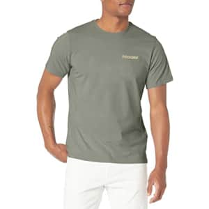Dockers Men's Slim Fit Short Sleeve Graphic Tee Shirt-Legacy (Standard and Big & Tall), (New) Agave for $11