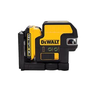 DEWALT 12V MAX Line Laser, 2 Spot, Cross Line, Green (DW0822LG) for $548 DEWALT 12V MAX Line Laser, 2 Spot, Cross Line, Green (DW0822LG) for $548