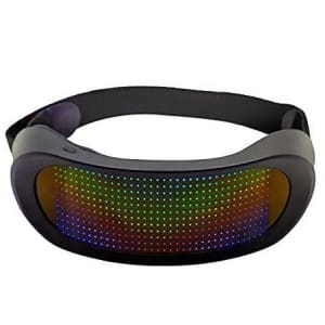 Programmable Bluetooth LED Glasses for $39 Programmable Bluetooth LED Glasses for $39