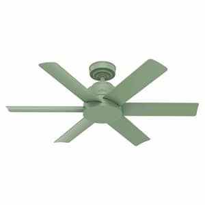 Hunter Fan Company 59612 Hunter Kennicott Indoor, Outdoor Ceiling Fan with Wall Control, 44, Dusty for $190