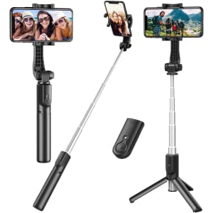 Erligpowht Extendable Selfie Stick with Wireless Remote for $12 Erligpowht Extendable Selfie Stick with Wireless Remote for $12