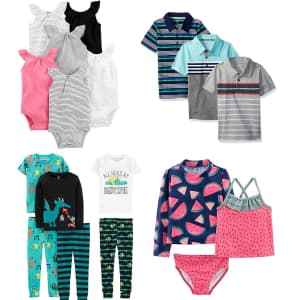 Kids' and Baby Clothing Sets & Multipacks at Amazon. There are full outfit sets and basics multipacks for kids of all ages to save on here.