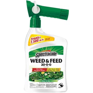 Spectracide 32-oz. Weed & Feed 20-0-0 for $9