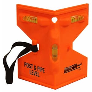 Johnson Level & Tool 175-O GloOrange Post Level, Pack of 4 for $31