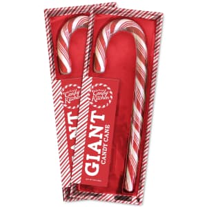 Macy's Candy Kitchen Giant 16-oz. Candy Cane 2-Pack for $10