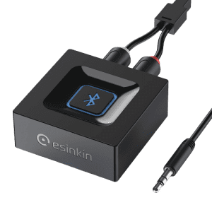 Esinkin Bluetooth Wireless Audio Receiver for Speakers for $14 Esinkin Bluetooth Wireless Audio Receiver for Speakers for $14