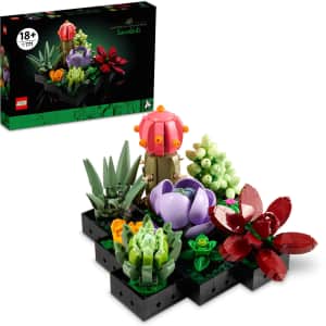 LEGO Succulents Building Kit for $42