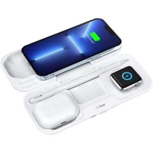 Momax Airbox 10,000mAh Wireless Charging Station for Apple Devices for $120
