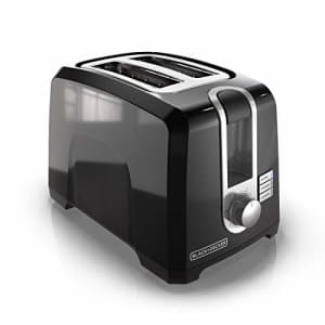 Black + Decker BLACK+DECKER 2-Slice Extra-Wide Slot Toaster, Square, Black, T2569B for $25 Black + Decker BLACK+DECKER 2-Slice Extra-Wide Slot Toaster, Square, Black, T2569B for $25