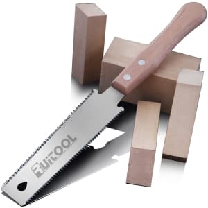 Ruitool 6" Japanese Double-Edged Pull Saw w/ Beech Handle for $16 w/ Prime