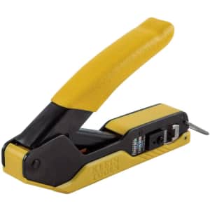 Klein Tools Compact Pass-Thru Modular Crimper for $31 Klein Tools Compact Pass-Thru Modular Crimper for $31