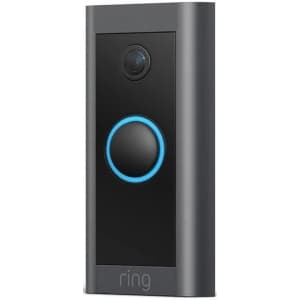 Ring 1080p WiFi Wired Video Doorbell (2021) for $25 Ring 1080p WiFi Wired Video Doorbell (2021) for $25