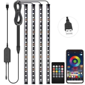 Bluetooth Car Interior Lights for $14 Bluetooth Car Interior Lights for $14