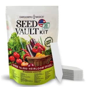 Gardeners Basics 35-Variety Seed Vault Kit for $36 via Sub & Save Gardeners Basics 35-Variety Seed Vault Kit for $36 via Sub & Save