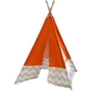 KidKraft Deluxe Bamboo and Canvas Play Teepee for $36