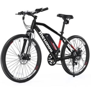 Metakoo Cybertrack 300 Electric Mountain Bike for $750 Metakoo Cybertrack 300 Electric Mountain Bike for $750