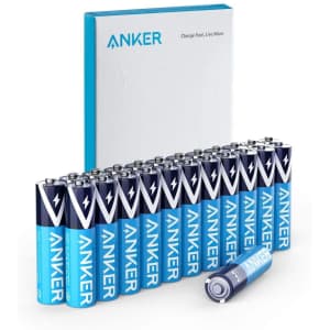 Anker Alkaline AAA Batteries 24-Pack for $9