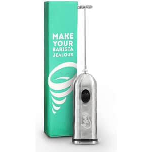 Café Casa Milk Frother for Coffee for $15 Café Casa Milk Frother for Coffee for $15