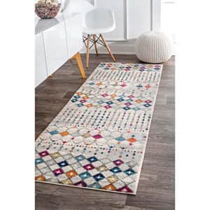 nuLOOM Moroccan Blythe Area Rug, 2' 6" x 6', Multi for $31 nuLOOM Moroccan Blythe Area Rug, 2' 6" x 6', Multi for $31