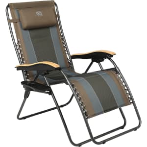 Timber Ridge Zero Gravity Lounge Chair for $110