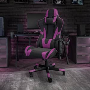 Flash Furniture X20 Gaming Chair Racing Office Ergonomic Computer PC Adjustable Swivel Chair with for $165