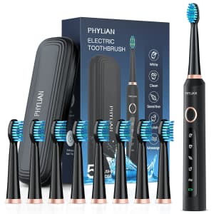 Phylian Sonic Electric Toothbrush for $33 Phylian Sonic Electric Toothbrush for $33