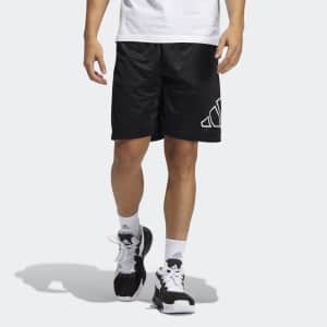 adidas Men's Big Logo Shorts for $14