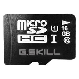 G.Skill FF-TSDG16GN-C10 16GB Class 10 microSDHC memory card for $16 G.Skill FF-TSDG16GN-C10 16GB Class 10 microSDHC memory card for $16