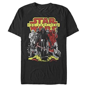Fifth Sun Men's Star Wars Episode IX Dark Comic T-Shirt, Black, Small for $17