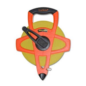 Crescent Lufkin 1/2" x 30m/100' Hi-Viz Orange Fiberglass SAE/Metric Dual Sided Engineer's Tape for $16 Crescent Lufkin 1/2" x 30m/100' Hi-Viz Orange Fiberglass SAE/Metric Dual Sided Engineer's Tape for $16