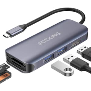 iFlyoung 6-in-1 USB Hub for $20 iFlyoung 6-in-1 USB Hub for $20