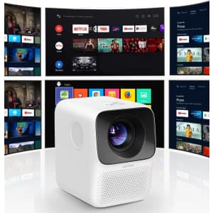 Pokitter T2 Max 1080p Compact Android LCD Projector for $180
