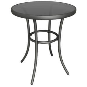 Living Accents Luna 24" Glass-Top Bistro Table for $63