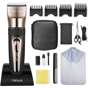 Tofuls Cordless Hair Clippers Kit for $30 Tofuls Cordless Hair Clippers Kit for $30