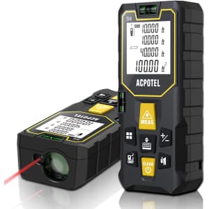 Acpotel 165-Foot Laser Tape Measure for $17 Acpotel 165-Foot Laser Tape Measure for $17