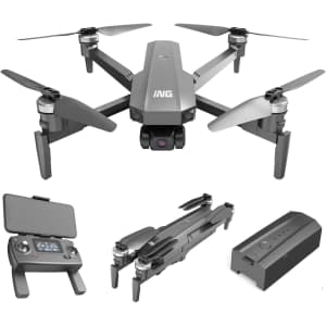 ING Speedbird I63E Foldable 4K Quadcopter Drone for $340