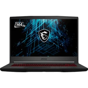 MSI GF65 10th-Gen. i5 15.6" 144Hz Gaming Laptop w/ GeForce RTX 3060 for $800 MSI GF65 10th-Gen. i5 15.6" 144Hz Gaming Laptop w/ GeForce RTX 3060 for $800