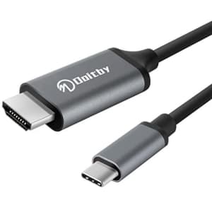 Doitby 6-Foot USB-C to HDMI Cable for $7