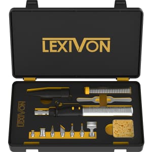 Lexivon Butane Soldering Iron Multi-Purpose Kit for $40