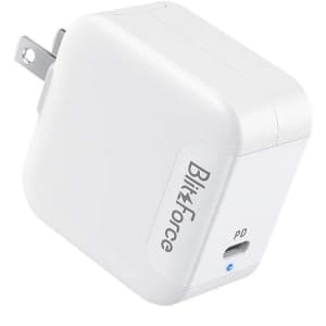 Blitzforce 65W USB-C GaN Wall Charger for $9