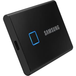 Samsung T7 Touch 500GB USB 3.2 Portable SSD for $84