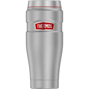 Thermos 16-oz. Matte Steel Stainless King Travel Tumbler for $20 Thermos 16-oz. Matte Steel Stainless King Travel Tumbler for $20
