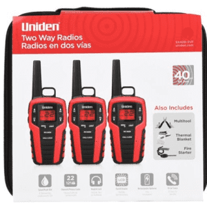 Uniden Two-Way Radio Survival Kit 3-Pack for $60 Uniden Two-Way Radio Survival Kit 3-Pack for $60