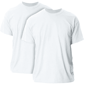 Gildan Men's Ultra Cotton T-Shirt 2-Pack for $8