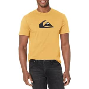 Quiksilver Men's Comp Logo Mt0 Tee Shirt, Rattan, L for $20 Quiksilver Men's Comp Logo Mt0 Tee Shirt, Rattan, L for $20