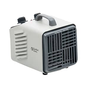 Comfort Zone CZ707 1500 Watt Compact Utility Heater, Gray for $29