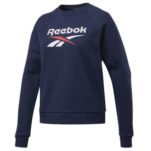 Reebok Women's Classics Big Vector Crew Sweatshirt for $15 Reebok Women's Classics Big Vector Crew Sweatshirt for $15